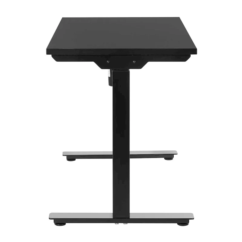 Walnut / White / Black Electric Height-Adjustable Standing Desk – Single