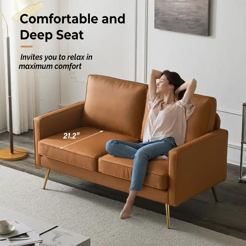 VINGLI 56 Modern Loveseat