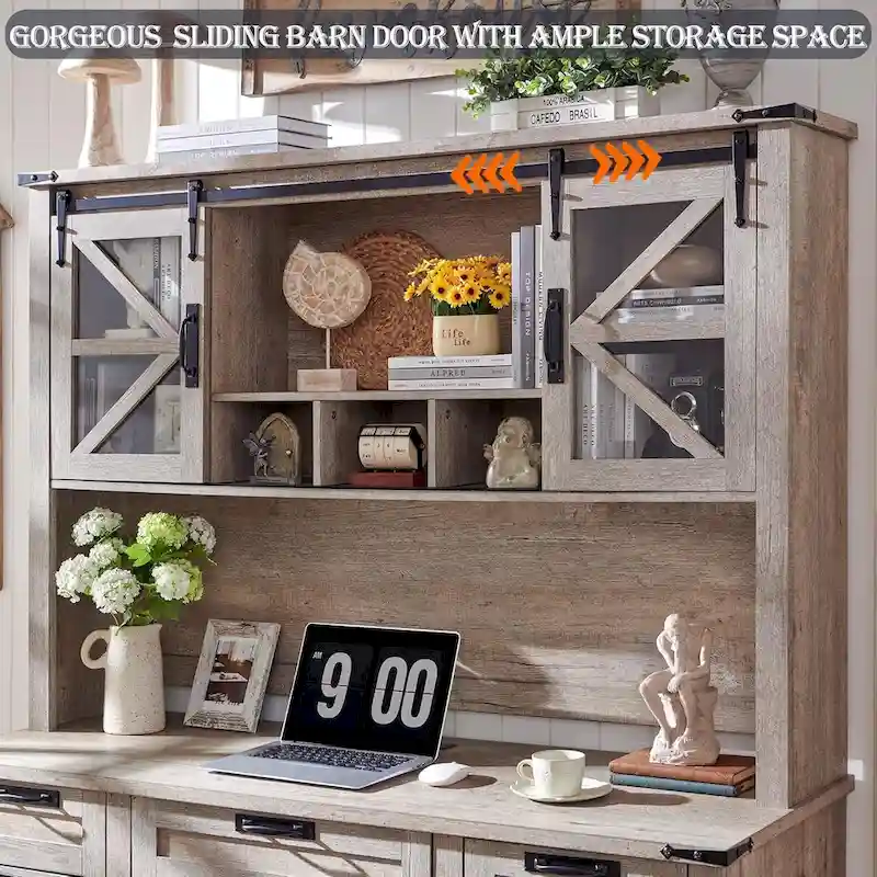 42 Farmhouse Desk Hutch, Only Match Afulyperfllc's Farmhouse Desk