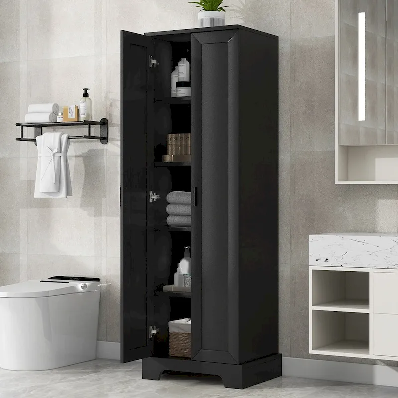 Multi-functional Cabinet with Two Doors for Bathroom,Office