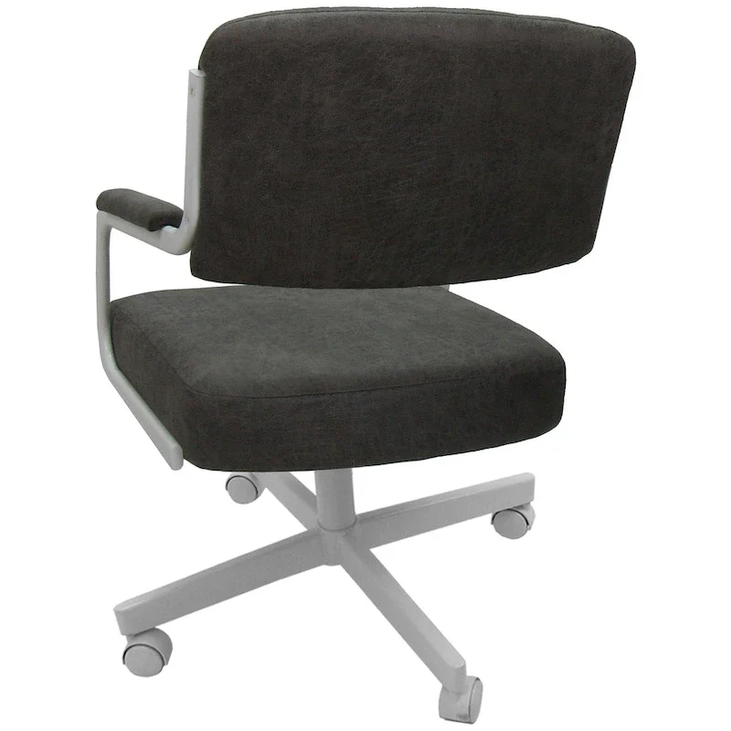 Swivel Kitchen Dining Caster Chair with Wheels - M-110 - N/A