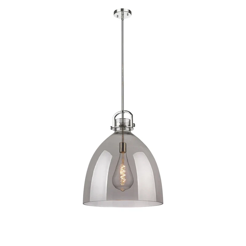 Innovations Lighting Newton Bell - 1 Light 18  Stem Hung Pendant