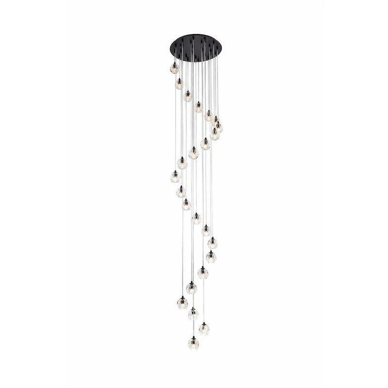 Ella 19-Inch 24-Lights Pendant - N/A