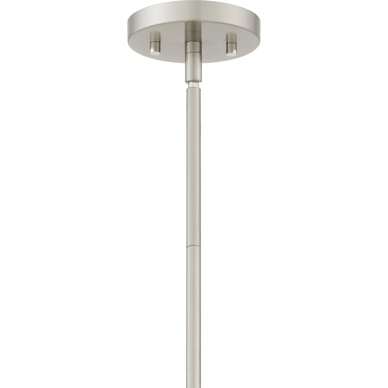 Thibault 1-Light Brushed Nickel Pendant Light