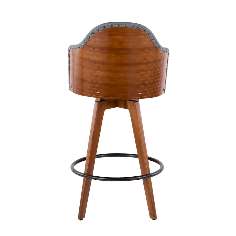 Carson Carrington Valsatra Mid-century Modern Counter Stool