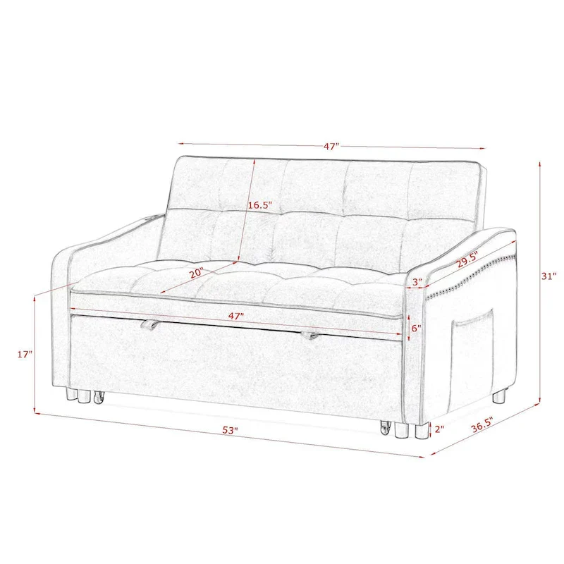 MM Loveseats Sofa Bed
