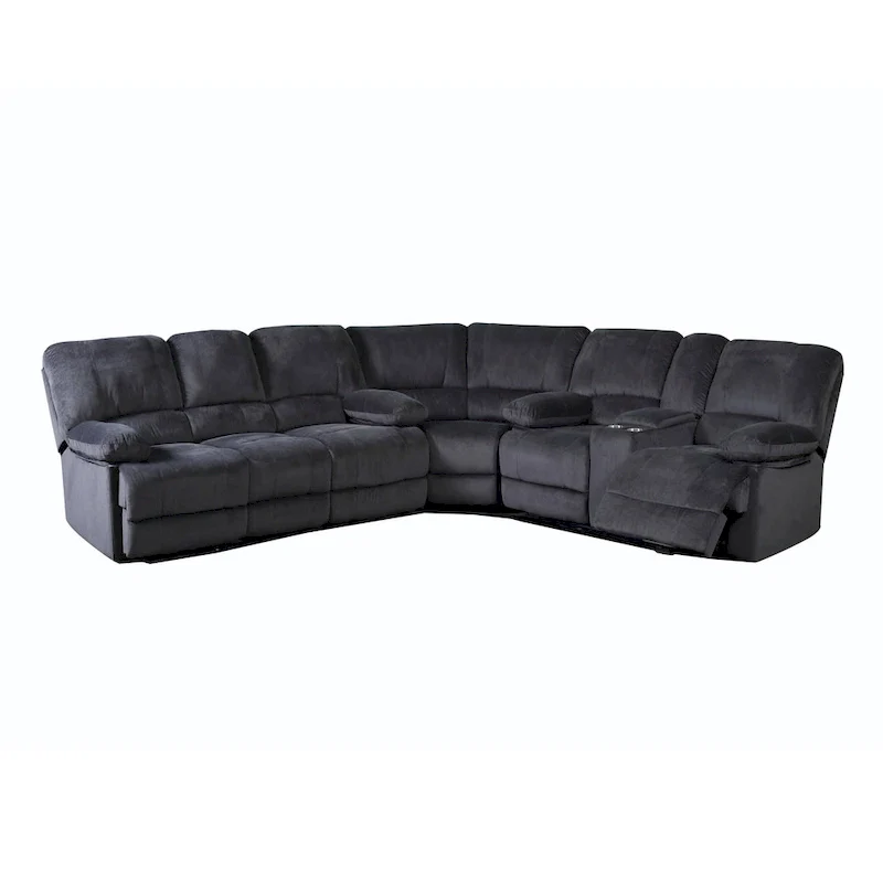 Kevin Transitional Polyester Sectional