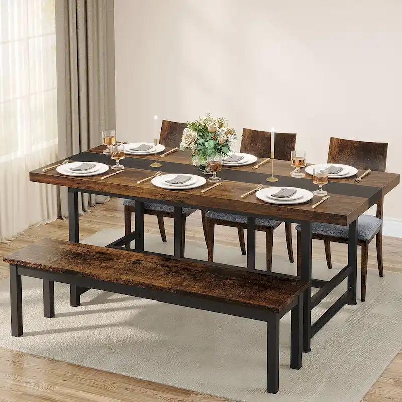 70 inches Dinning Table Home & Kitchen Table