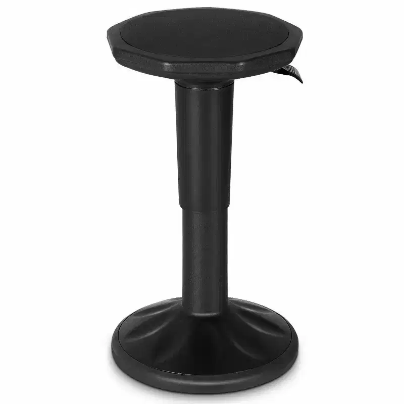 Costway Kids Active Motion Stool Ergonomic Wobble Chair with Adjustable Height Grey/Blue/Black/Mint green/White