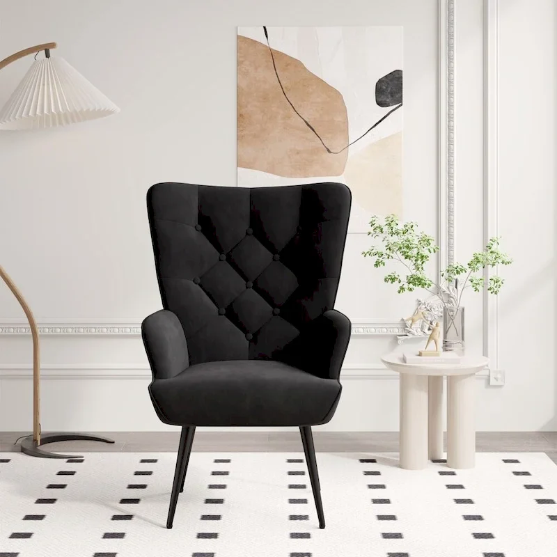 Fabric Upholstered Accent Chair