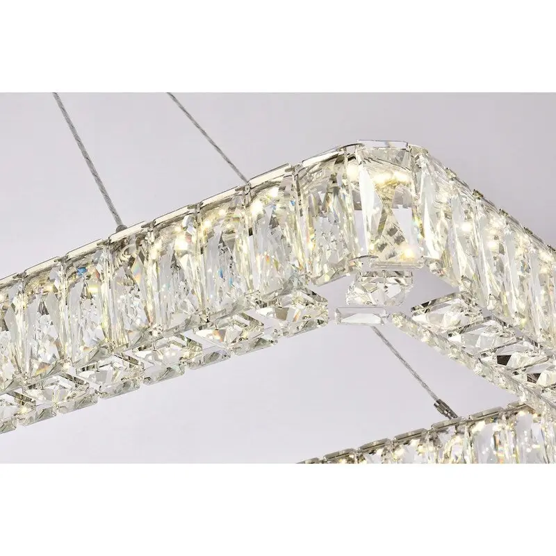 Indigo Home 42 inch LED Single rectangle pendant