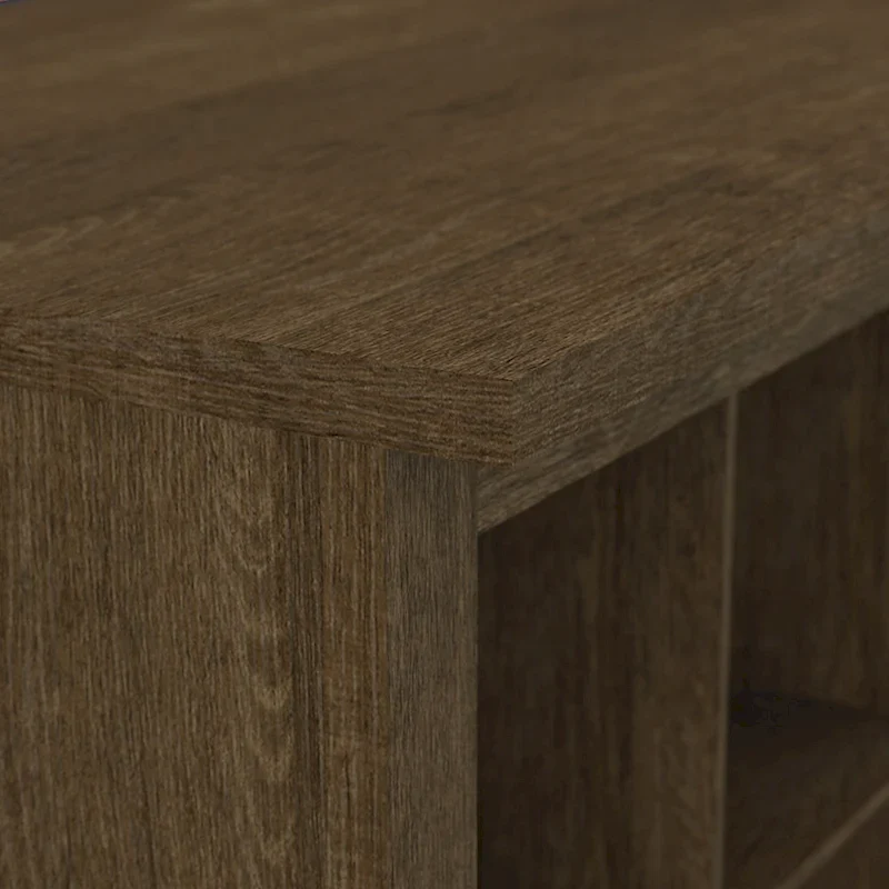 Woodland 24W Small Shoe Bench with Shelves by Bush Furniture