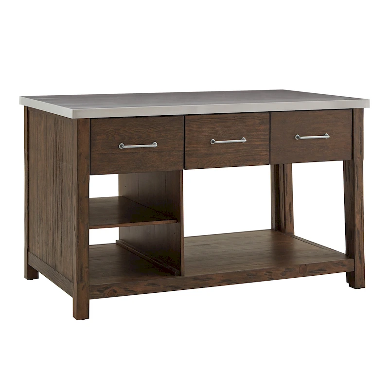 Tali Reclaimed Look Extendable Kitchen Island by iNSPIRE Q Classic