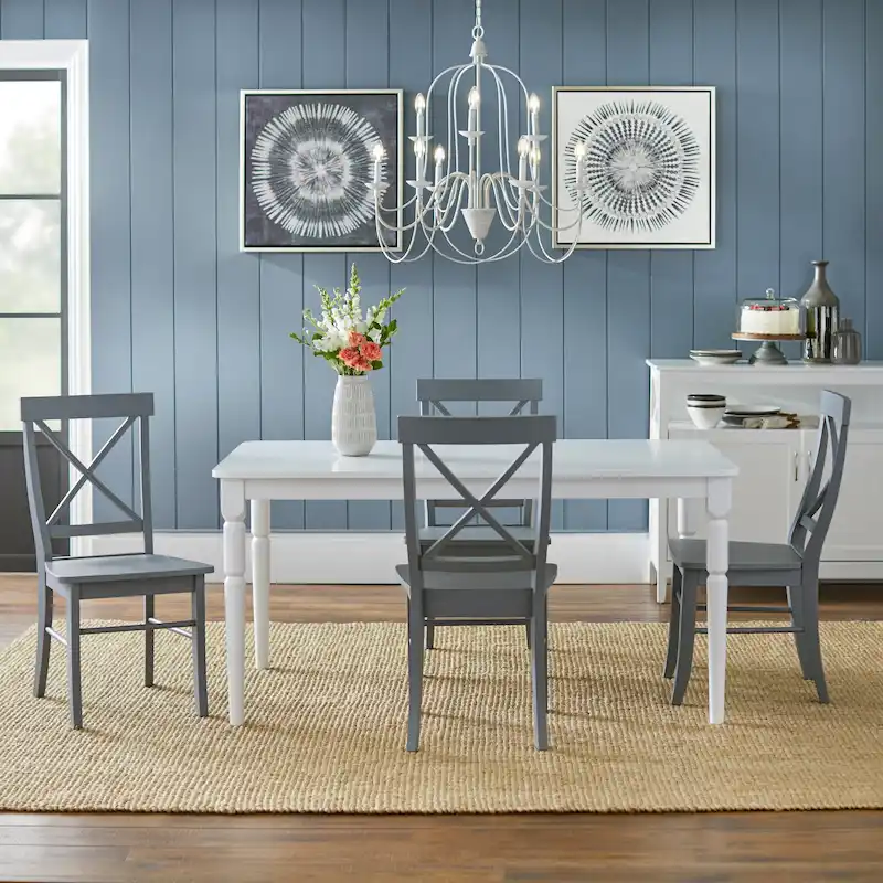 Simple Living 5-piece Albury Cross Back Dining Set