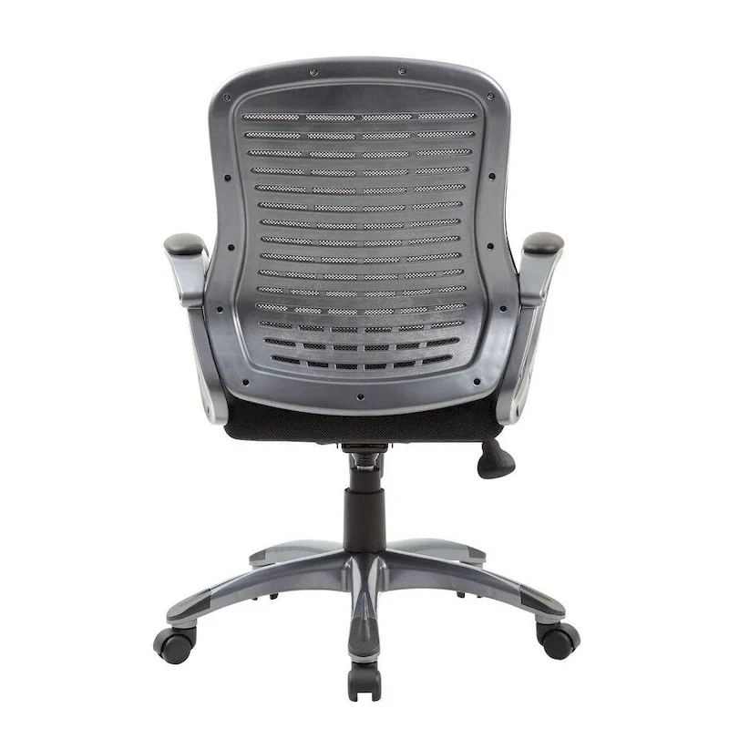 Ribbed High Back Mesh Office Chair