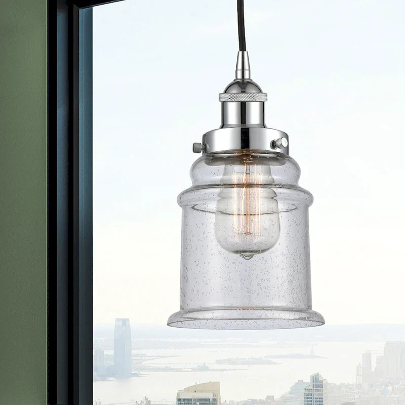 Innovations Lighting 616-1PH-11-6 Canton Pendant Canton 6  Wide Mini