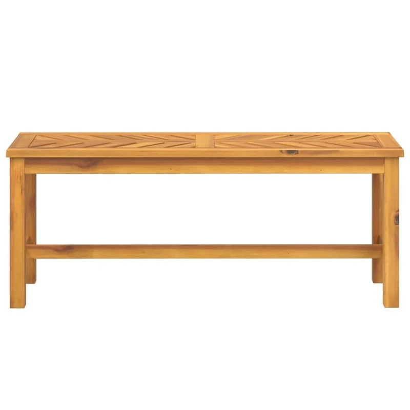 vidaXL Patio Bench Solid Wood Acacia
