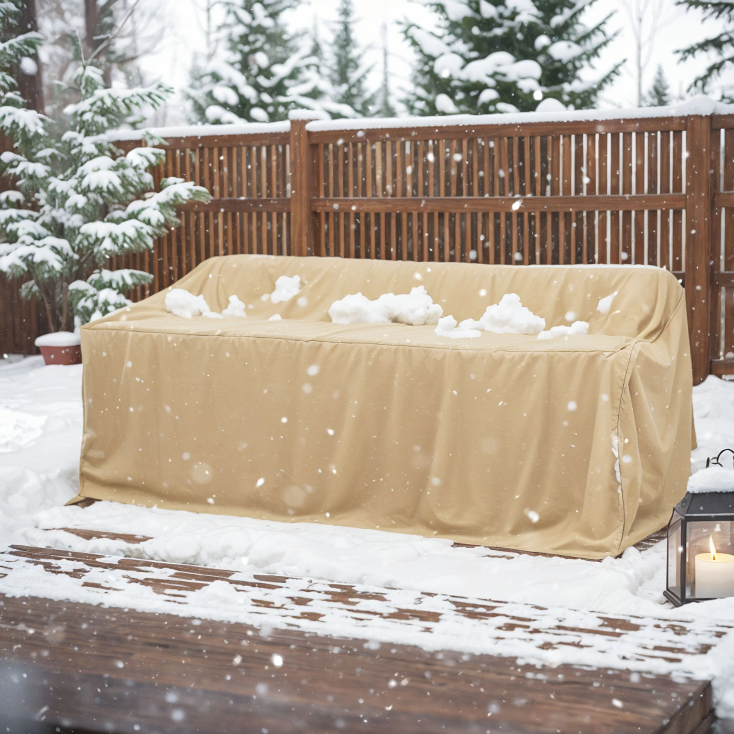 Chilla Outdoor Patio Rectangle 3-seater Sofa Cover