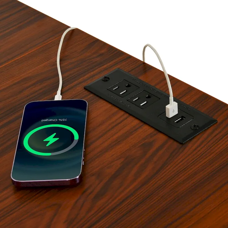 Moasis 47 Kitchen Island With Drop Leaf & 2 Bar Stools