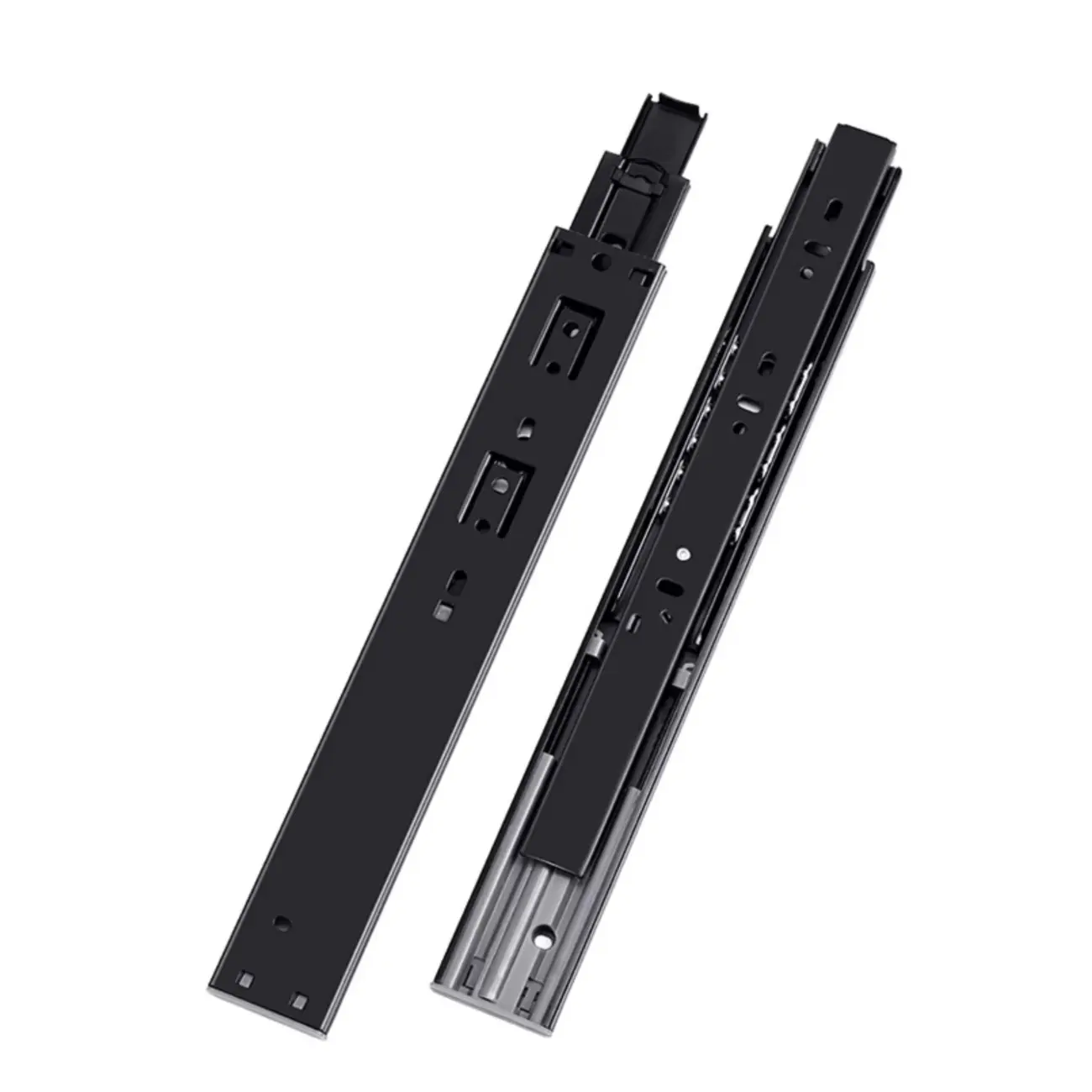 Modern White Wooden Double Dresser with Soft-Close Drawers