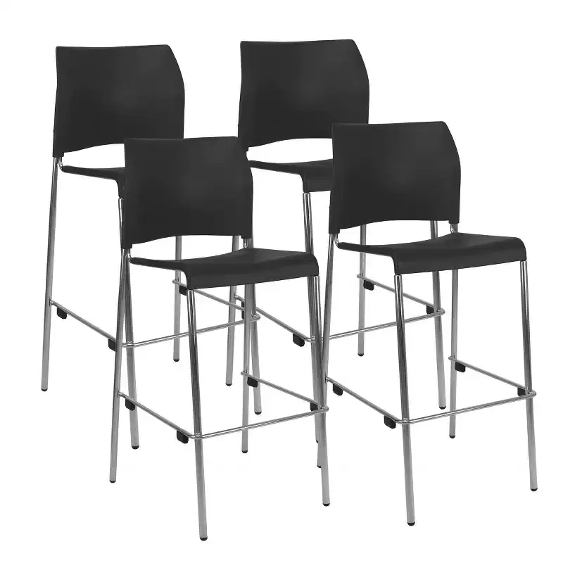 Hampden Furnishings 4pk Jody Collection Plastic Barstools