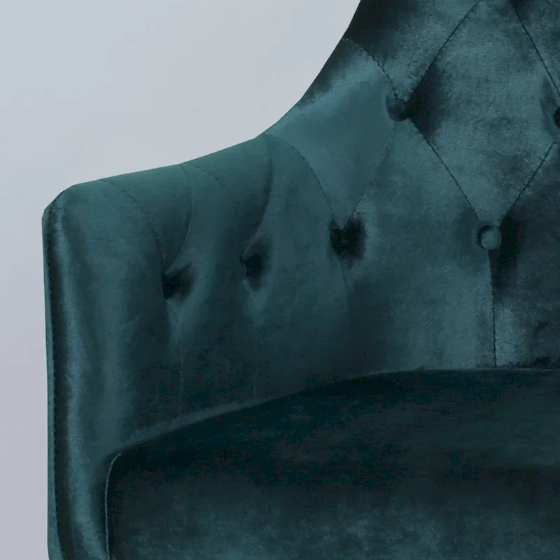 McDonough Modern Tufted Glam Accent Chair by Christopher Knight Home