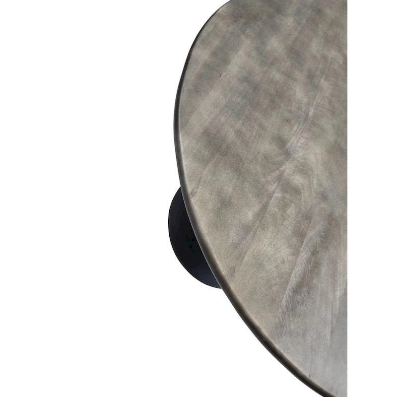 Carolina Living Alden Wood Top 40 Round Dining Table