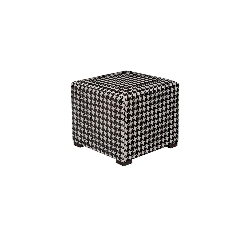 Merton Transtional Square Button Tufted Ottoman