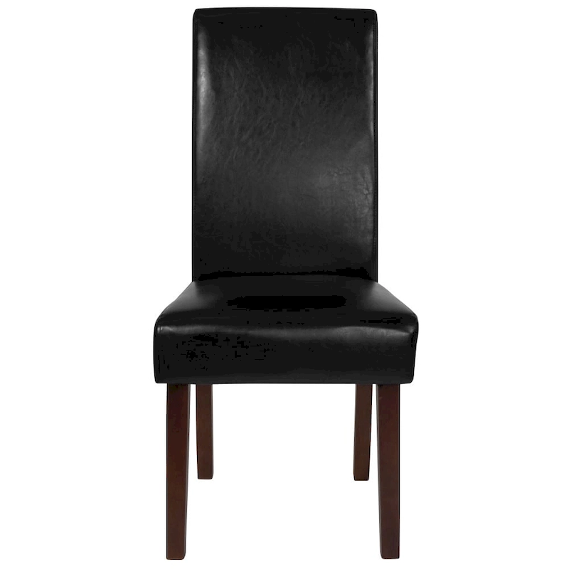 Tufted Parsons Chair with Side Panel Detail