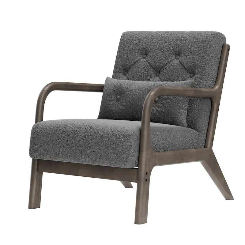 Corvus Zelda Lounge Accent Chair with Arms