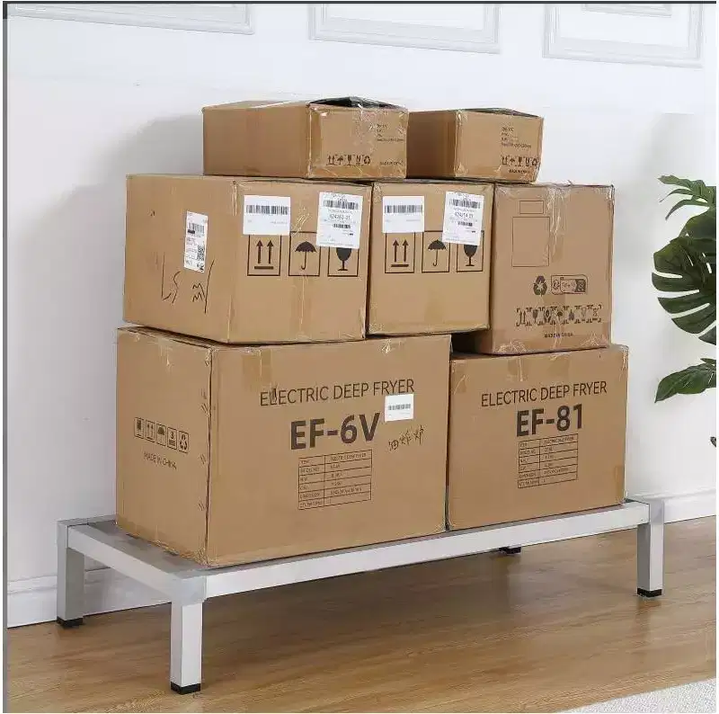 Commercial Aluminum Storage Rack C 1000 Lb Capacity Heavy Duty Dunnage Rack for Restaurant Kitchen, Supermarket, Garage