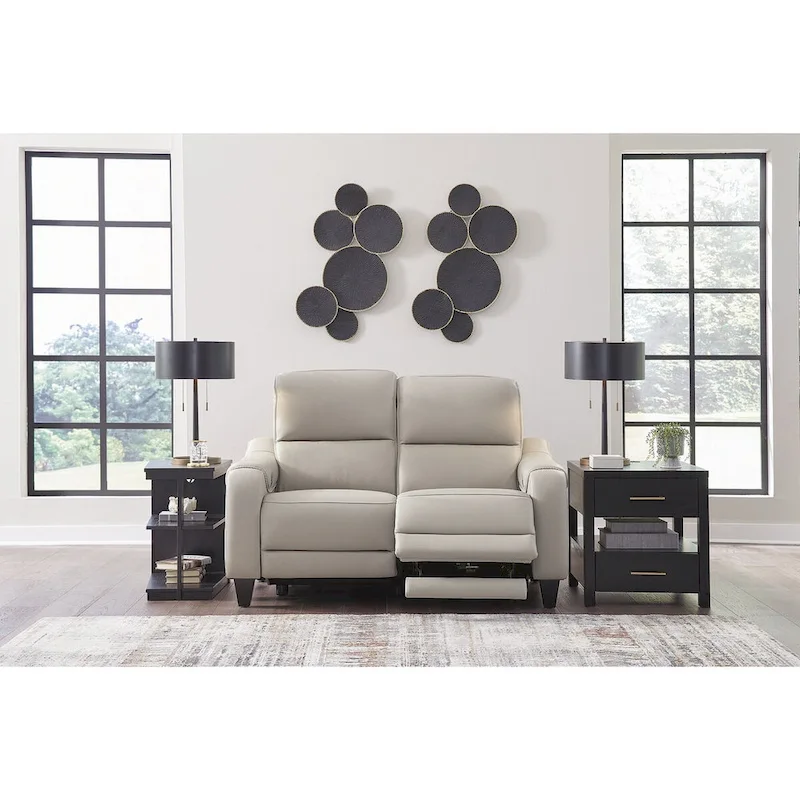 Signature Design by Ashley Mercomatic Power Reclining Loveseat - 62 W x 40 D x 42 H