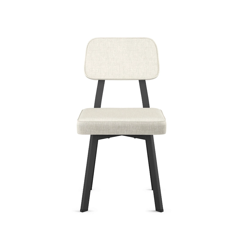 Amisco Clarkson Upholstered Dining Chair with Metal Legs