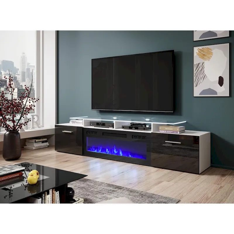 Rova EF Electric Fireplace Modern 75