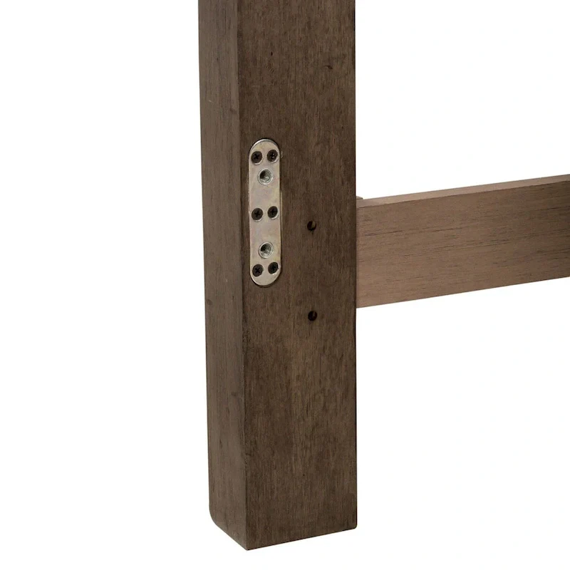 Americana Farmhouse Dusty Taupe Queen Tufted Panel Headboard