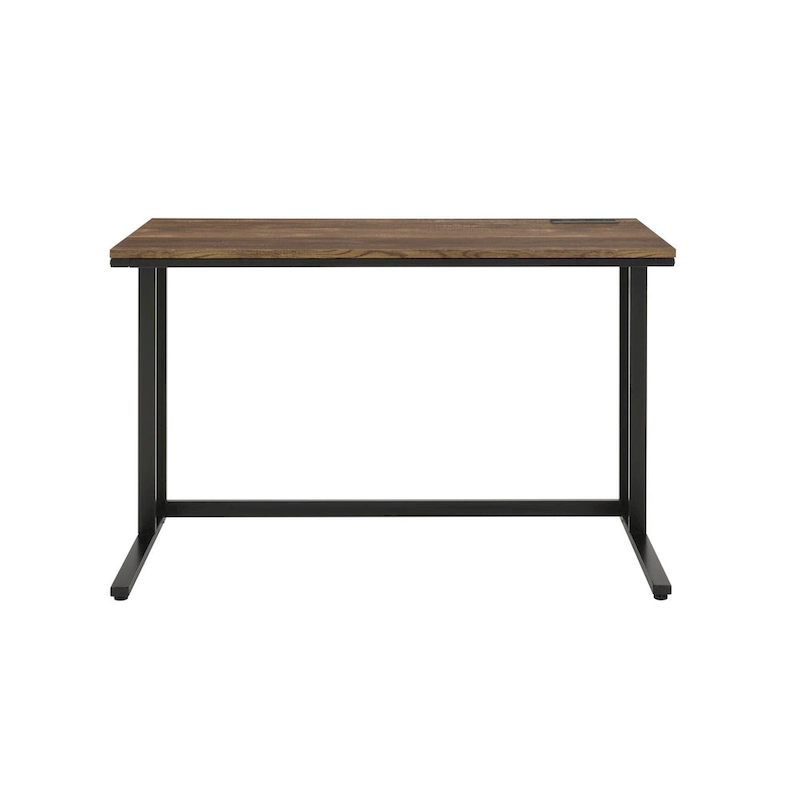 47 Brown and Black Writing Desk