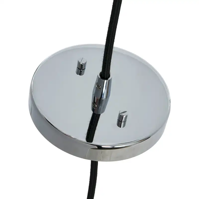 Robert Stevenson Lighting Marson - Clear Glass and Metal Ceiling Light