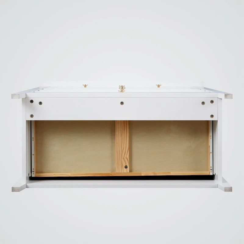 Solid Wood Spray-painted 6 Drawer Chest