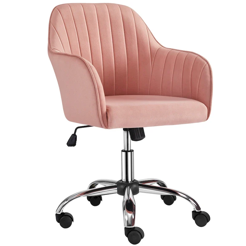 Height-Adjustable Swivel Office Chair
