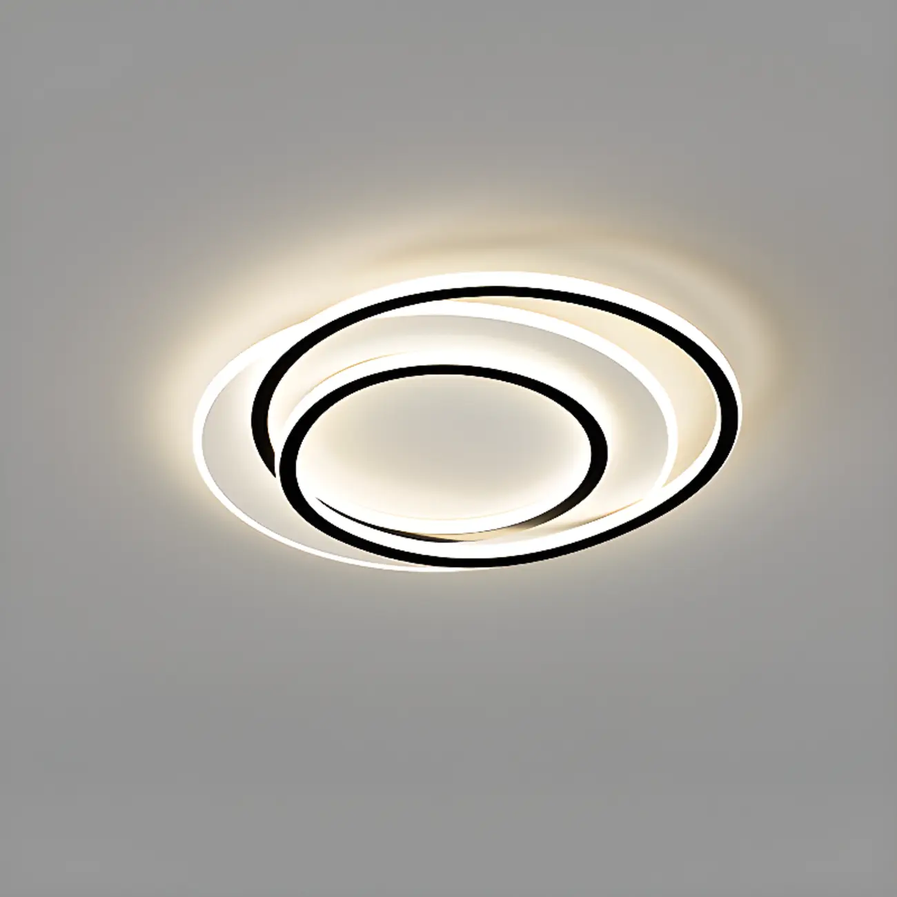 Modern LED Flush Ceiling Light with Third Gear Dimming