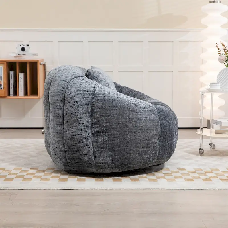 Chenille Bean Bag Chair
