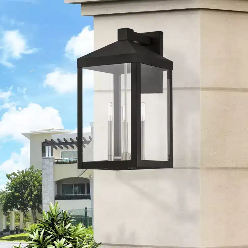 Livex Lighting Nyack 3 - Light Wall Light in Black