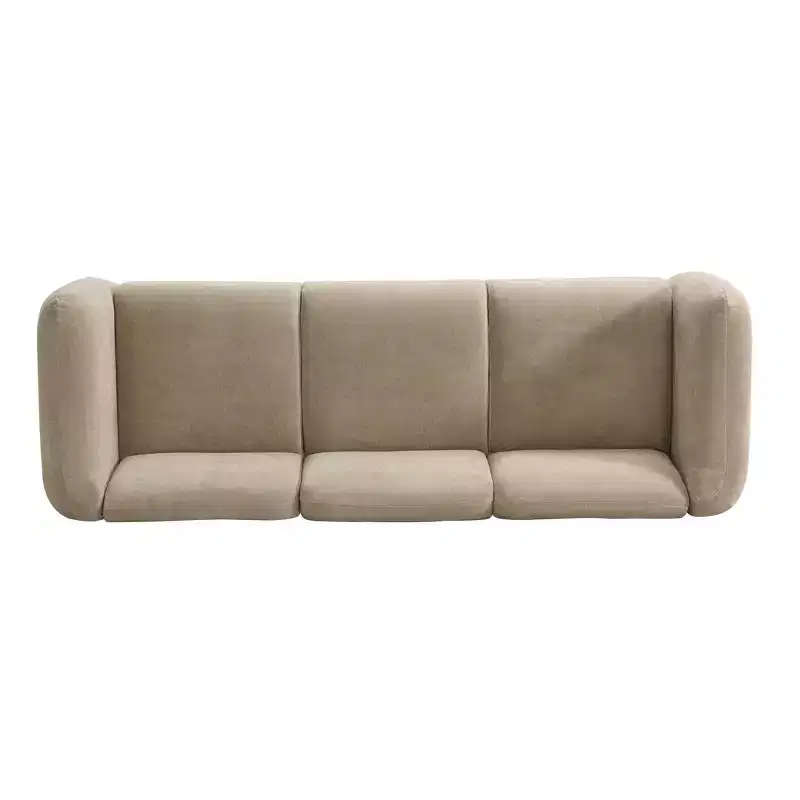 Christopher Knight Home Aldridge 87 Modern Apartment Sofa  Compact Shallow-Depth 3-Seater