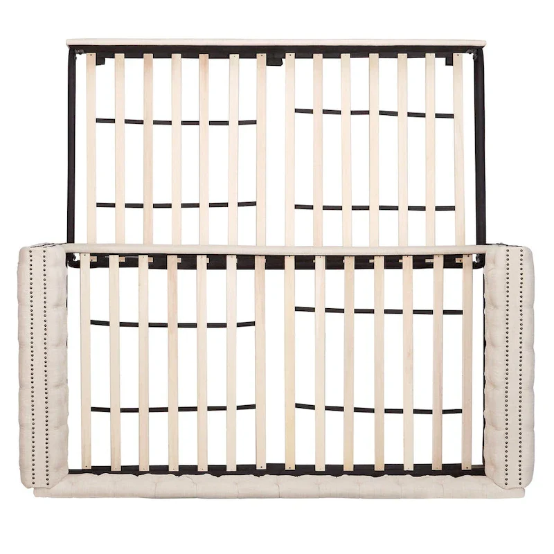 Knightsbridge Twin Tufted Nailhead Daybed by iNSPIRE Q Artisan