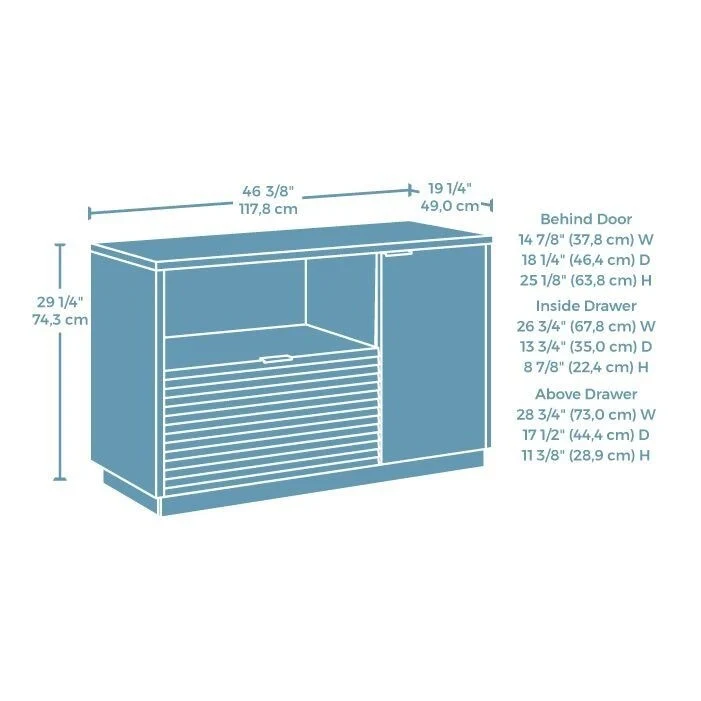 Palo Alto Small Credenza Pro Spm