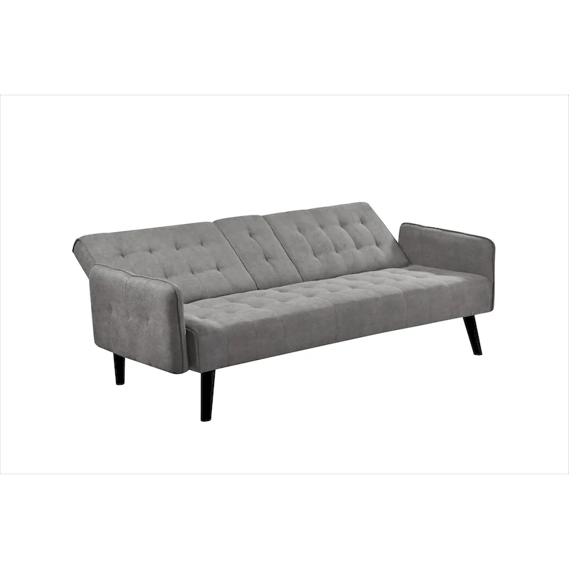 Hash Tufted Upholstered Futon Sleeper