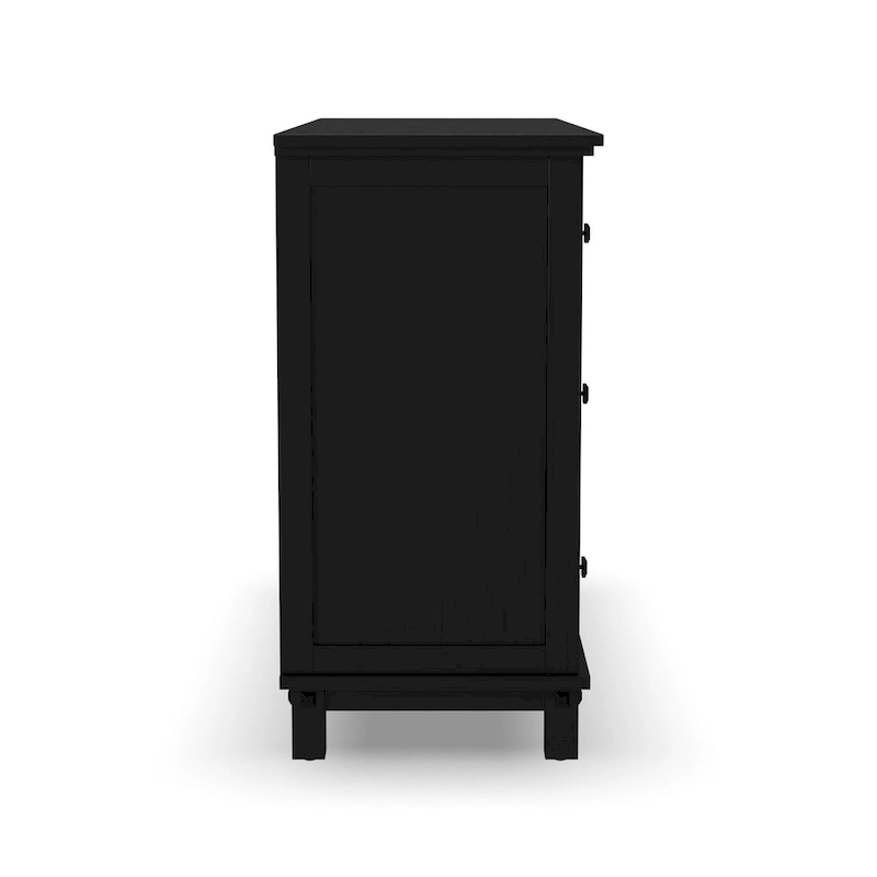 Oak Park Black Wood Dresser