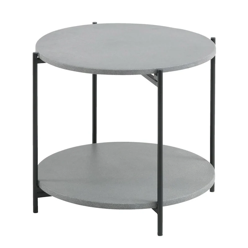 DreamPatio Arena Patio Side Table - 21 x 21 x H18.5