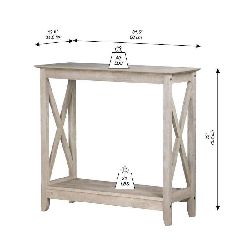 Saint Birch Lambert Modern Farmhouse Console Table