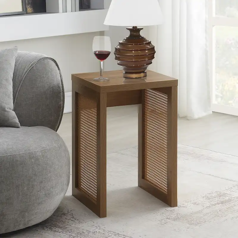 Convenience Concepts Northfield Weave End Table